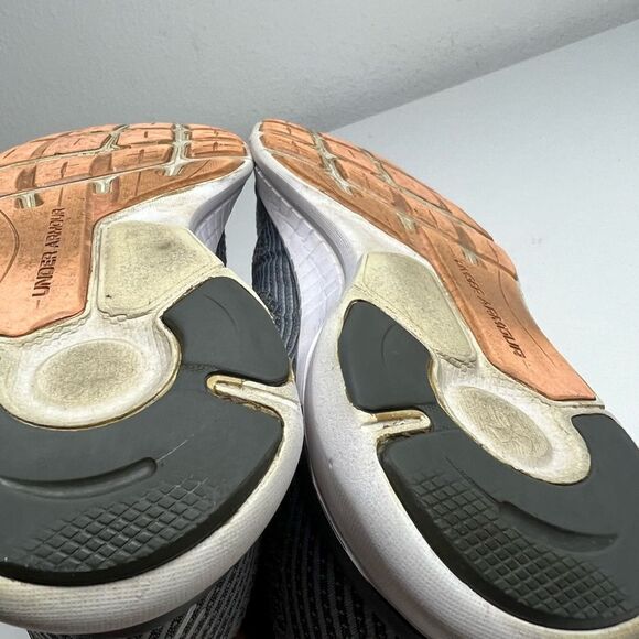 Under Armour Women's Running Shoes - I Will Run Fast - Size 6,5 - Gray/Pink - Picture 12 of 13